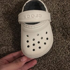 CROCS Kids Classic White Sandals
